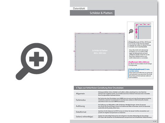 Product Bild hartschaumplatte_40_x_30cm__4_0-farbig_bedruckt